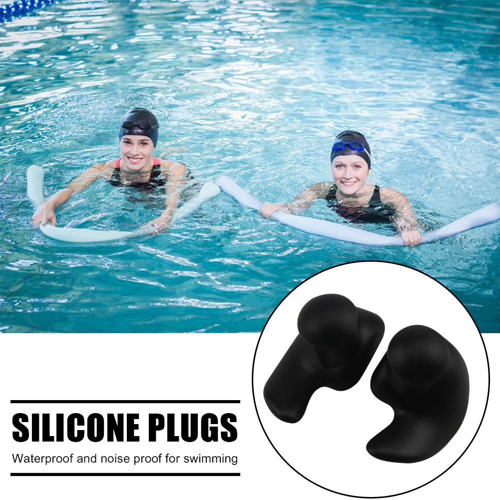Swimming Ear Plug Sleeping Ear Plugs Sound Insulation Silicone Diving Ear Plugs Waterproof Noise Reduction for Hearing Safety