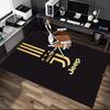 [Juventus Football Club Printed Carpet] Non-slip Office Rug, Cozy Area Carprt for Living Room Use, Soft Home Sofa Chair Mat