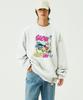 GRAVER [Unisex] Slow Driving Day Sweatshirt_Melange White