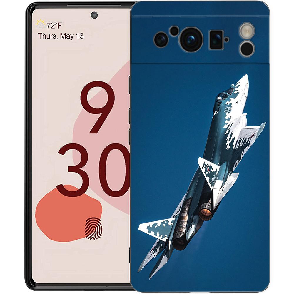 

For Google Pixel 10 Pro Phone Case Pixel 9 Pro XL TPU Case Pixel 8 Pro 9A 8A 7A 7 6A 6 Pro Cover Aircraft Helicopter Airplane Pixel 10 Pro XL