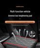 Breathable Car Armrest Heightening Pad with Multifunctional Storage and Protective Cover