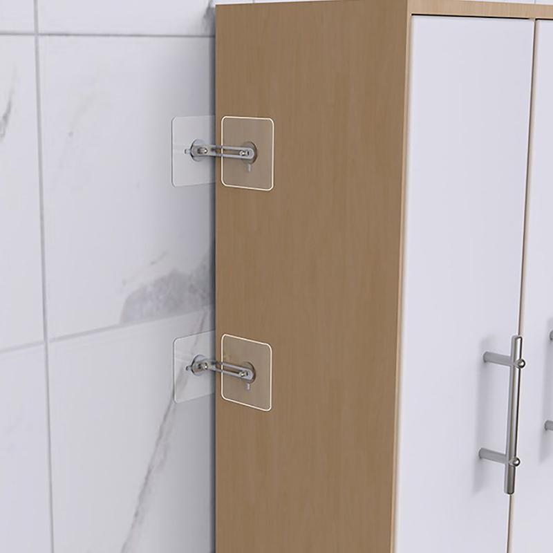 Dispositivo antiribaltamento fisso per mobile TV Dispositivo antiribaltamento di sicurezza per libreria, TV, scarpiera, armadio, adesivo