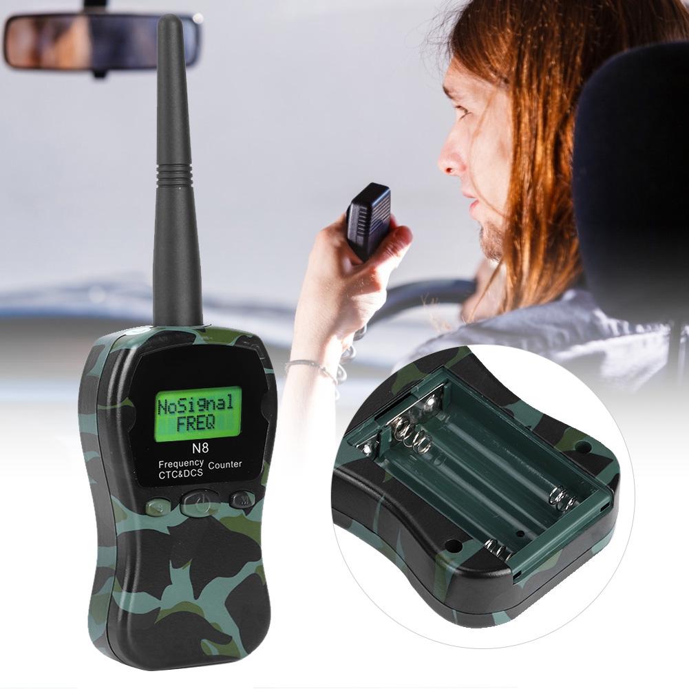 N8 Portable Radio Frequency Counter Meter   WCelsius CTCCSSCelsiusDCS De R for Car Marine