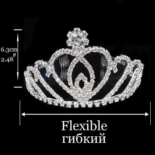 Classic Bride Rhinestone Crown Hair Accessories Headgear Studio Wedding Dress Accessories Direct Sales