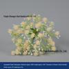 Champagne Silk Imitation Flowers for Hairpins, Hanfu Headdresses, Souvenirs, and Performance Accessories.
