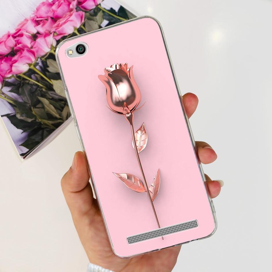 For Xiaomi Redmi 4A Case Fashion Butterfly Transparent Silicone Soft Cover For Xiaomi Redmi 5A Funda Redmi5A Redmi4A Phone Cases