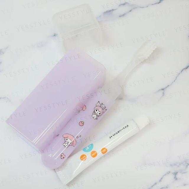 Kamio Japan - Квадратный набор для чистки зубов Sanrio Kuromi & My Melody 1 set