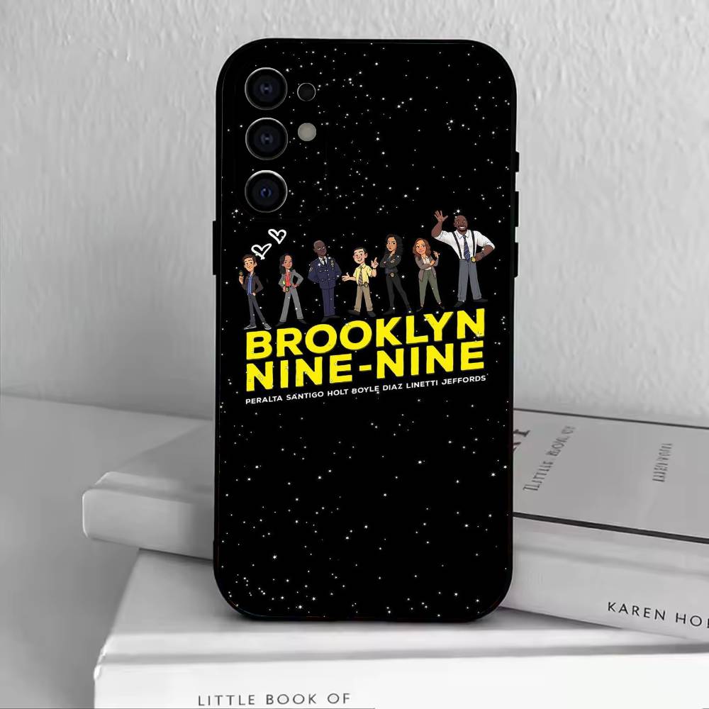 B-Brooklyn Nine 99 Phone Case For Samsung S25,S24,S21,S22,S23,S30,Ultra,S20,Plus,Fe,Soft Silicone Black Cover