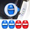 MSH3  4Pcs Car Door Lock Cover Anti Scratch Protective Buckle Caps for Toyota Yaris Hilux Prius Auris Corolla Camry RAV4 Accessories