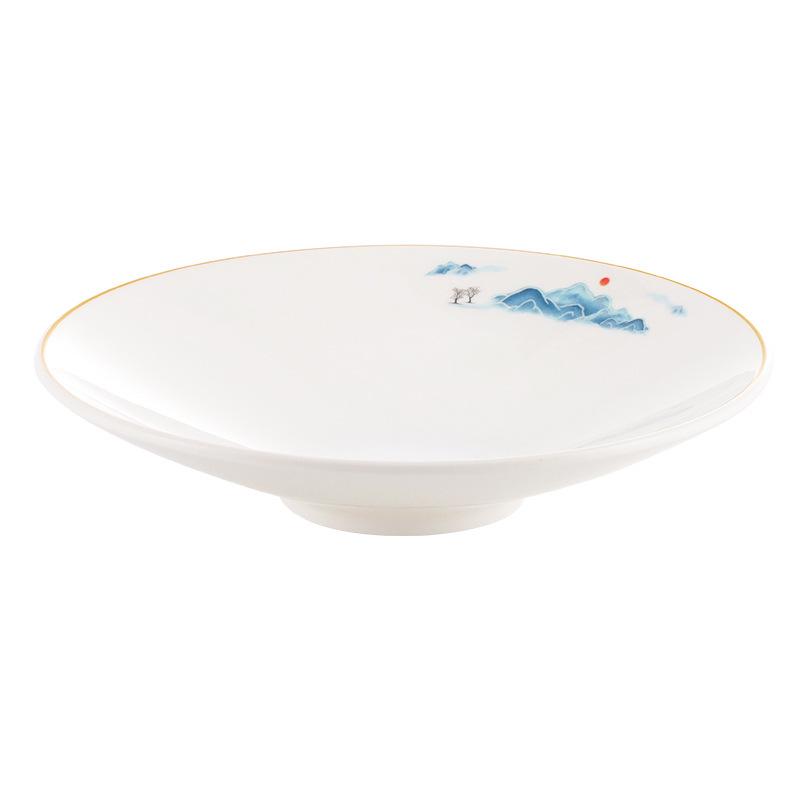 Melamine Artistic Noodle Mixing Bowl - Creative Conical Hat Design for Restaurants and Hotels