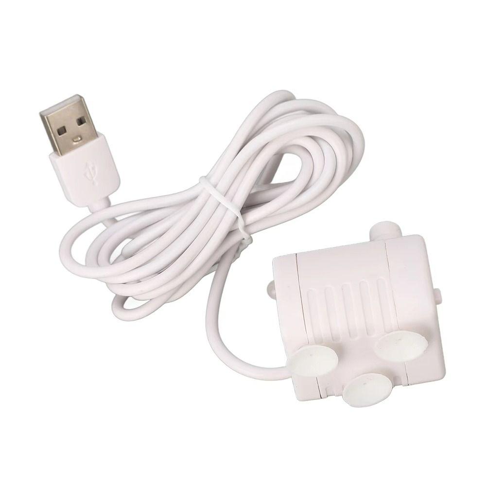 1Pcs 3 Suction Cups Pet Water Dispenser Pump 5V USB Water Filter Pump  Prevent Dry Burning