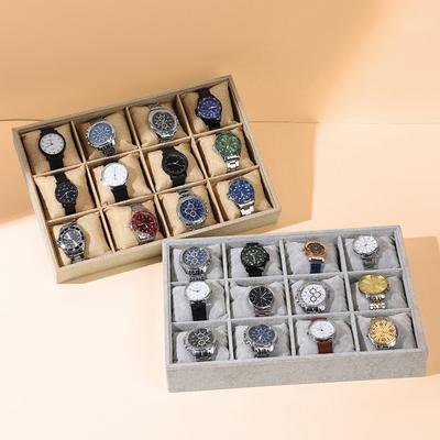 High Quality Luxury Velvet Jewelry Display Bracelet Watch Organizer Tray Bangle With Pillow Cushion
