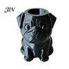 Space-saving Flower Pot 3D Printed Pug Planter Pot, Decorative Dog Flowerpot for Compact Indoor Outdoor, Cactus Succulents Plants Container, Pet Lover