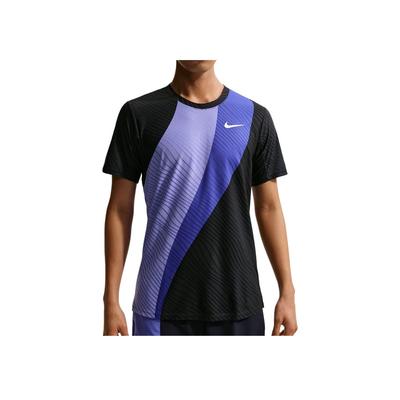 Court Slam FW25 Dri-FIT ADV Outdoor Sneldrogend Kleurblok Ronde Hals Eenvoudig Comfortabel T-shirt met Korte Mouwen Heren tops IB0202-570