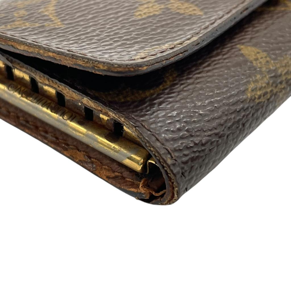 Gebrauchter LOUIS VUITTONSchlüsselanhänger Braun PVC/Leder Unisex