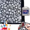 Diy Coloring Blanket With 24 Markers Color Your Own Cozy Velvet Throw Blanket For Kids Adults Creative Gift For Home Decor