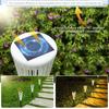 Solar Pathway Lights Dual Color Lamp Outdoor Yard Off Waterproof Stick Powered Landscape Driveway Backyard Outside Wireless Cool