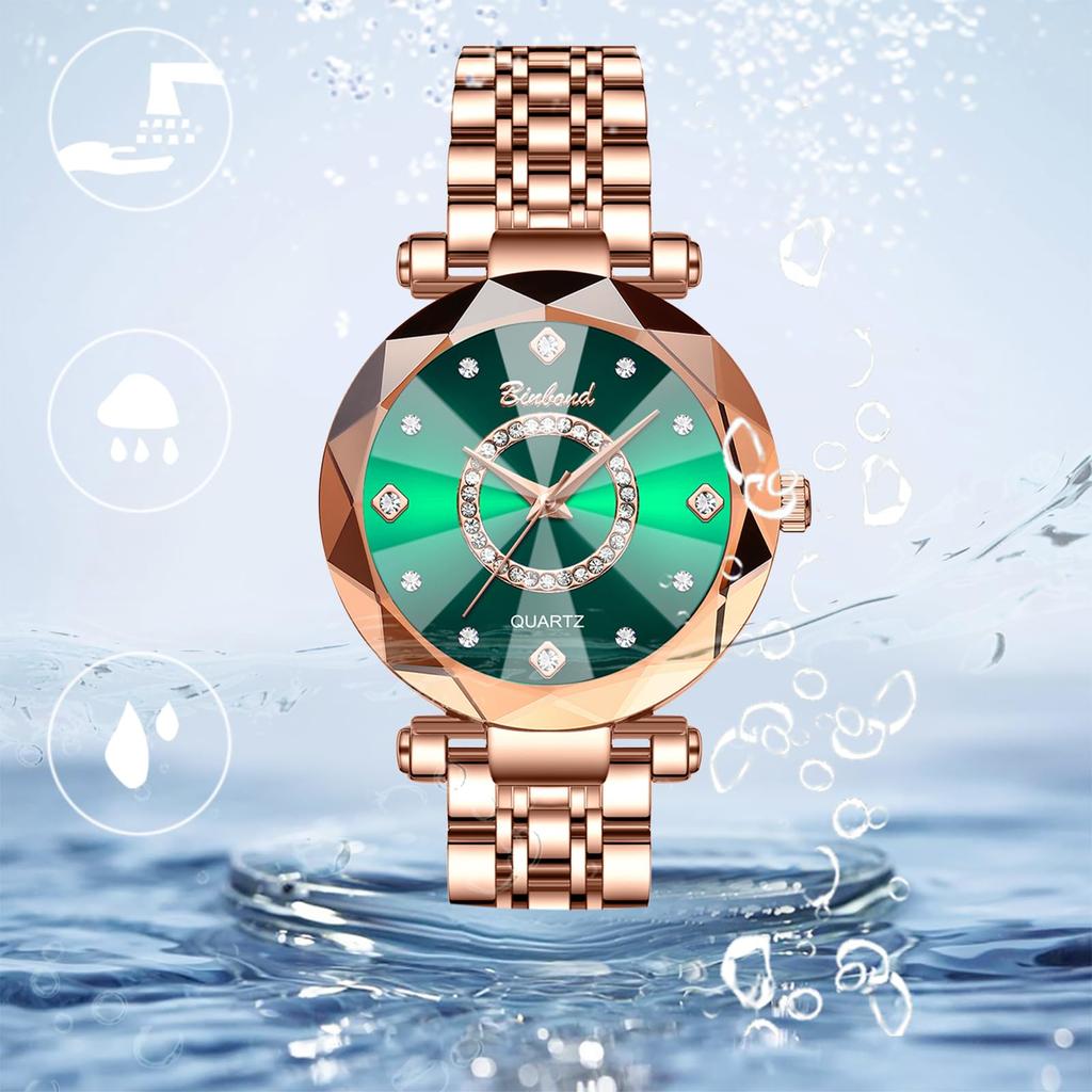 Cute and Popular Adjustable Stainless Steel Quartz Stylish Fashion Watch Perfect for or As a Gift for Her Women's Watch, Waterproof Length, Watch, -