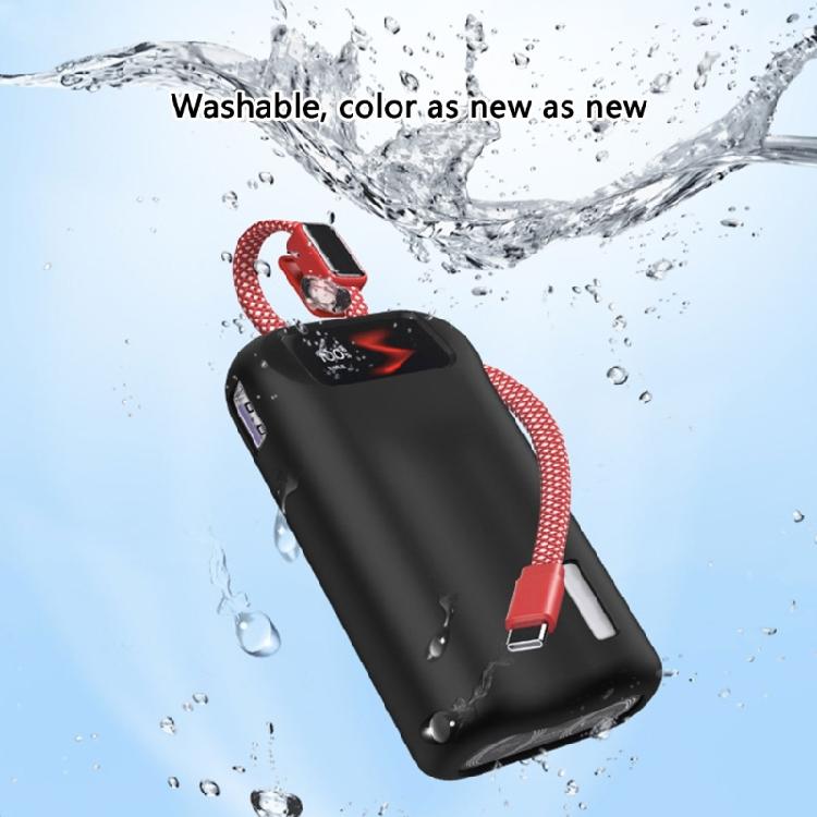 Silicone Portable Battery Sleeve with Screen View Window, Tailored Shape and Cable Opening for P6 PB610 Desk and Bag Carry