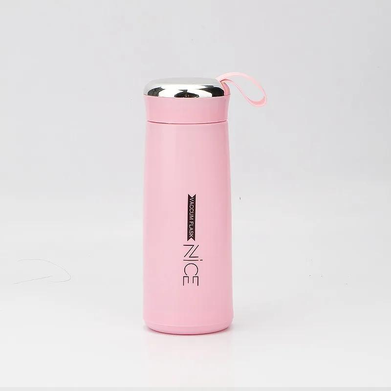 400ML Přenosná dvoustěnná skleněná láhev na vodu Cestovní Kancelář Domácnost Student Kreativní hrnek na vodu Hrnek na kávu Džus Mléko Láhev na vodu