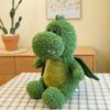 The new model transforms into a small flying dragon, green dinosaur plush toy doll, and gives children holiday gifts.