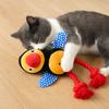 Pet Supplies Bite-resistant Dog Chew Toys Sounding Plush Pet Leaking Food Ball Bird Shape Pet Cotton Rope Toys for Dogs Cats