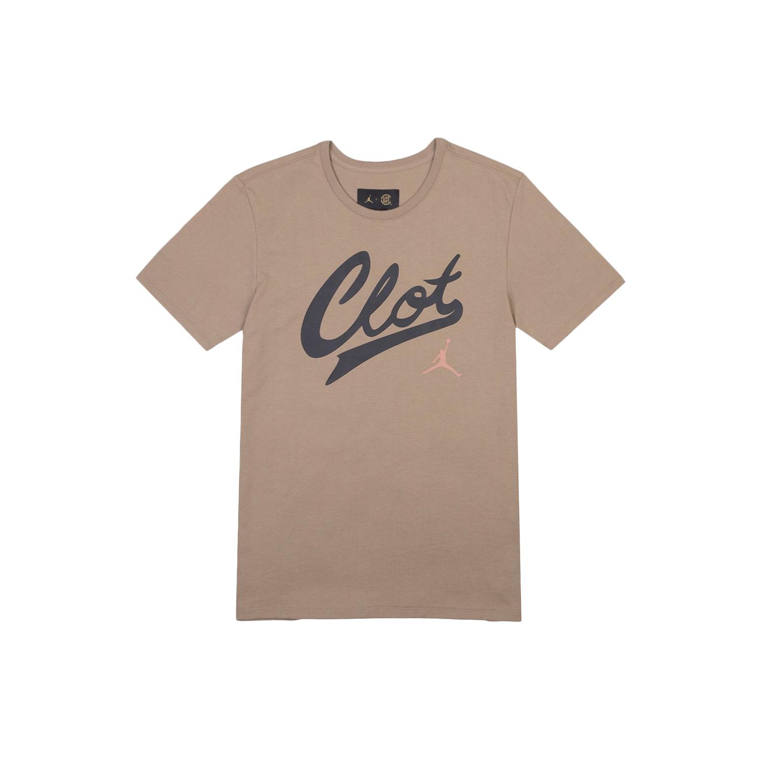 Jordan Air Jordan X Clot Crossover Logo Printed T Shirt AV6260-202 M