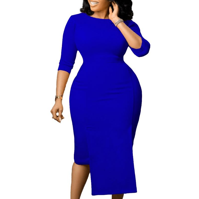 Women's New Fashion Temperament Tongle Hip-wrapped African Dress