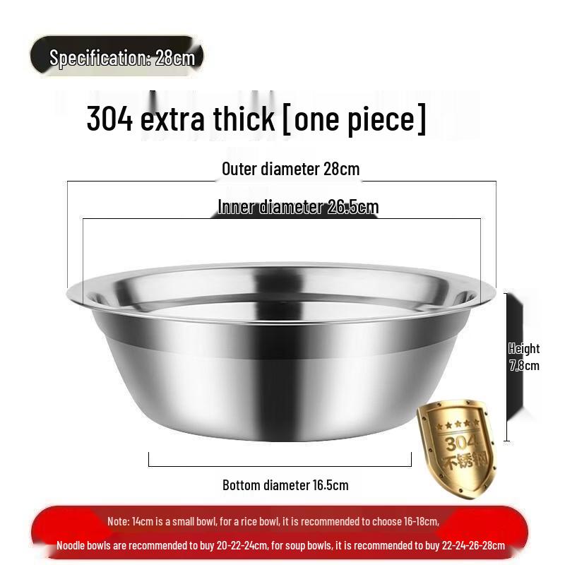 Stainless Steel Multi-purpose Bowl