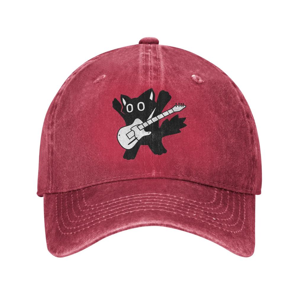 Summer  Cartoon Cat Group Printed Baseball Cap Sun Hot Sale Washed Hip Hop Hats Women Unisex Casual Tennis Skate Baseball Caps