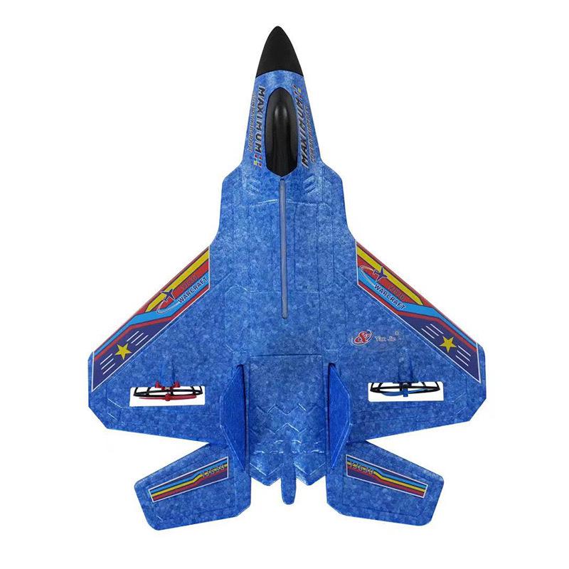 Luminous Remote Control Fighter Jet 650 Model - Drop-Resistant Foam Fixed-Wing Toy Plane for Kids