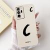 For Samsung Galaxy Note 20 Ultra Note20 Lucky Initial Letter Phone Case For Samsung Note 20 20Ultra 5G Soft Silicone Cases