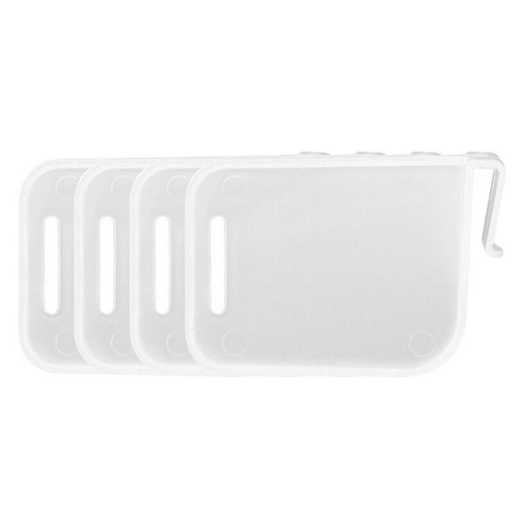 10Pcs/Lot Refrigerator Storage Partition Board Retractable Plastic Divider Storage Splint Kitchen Bottle Can Shelf Organizer