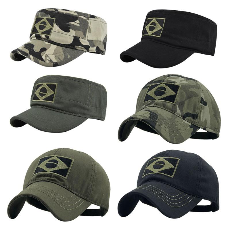 

Бейсболка с флагом Бразилии, мужская летняя камуфляжная тактическая кепка, дышащая солнцезащитная кепка, мужская бейсболка для гольфа, спортивные аксессуары на открытом воздухе