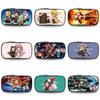 Cute Demon Slayer Pen Pouch Large Capacity Oxford Fabric Versatile Pencil Bag