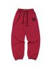 KEEMHII Stardust Stitch Sweatpants - [Red]