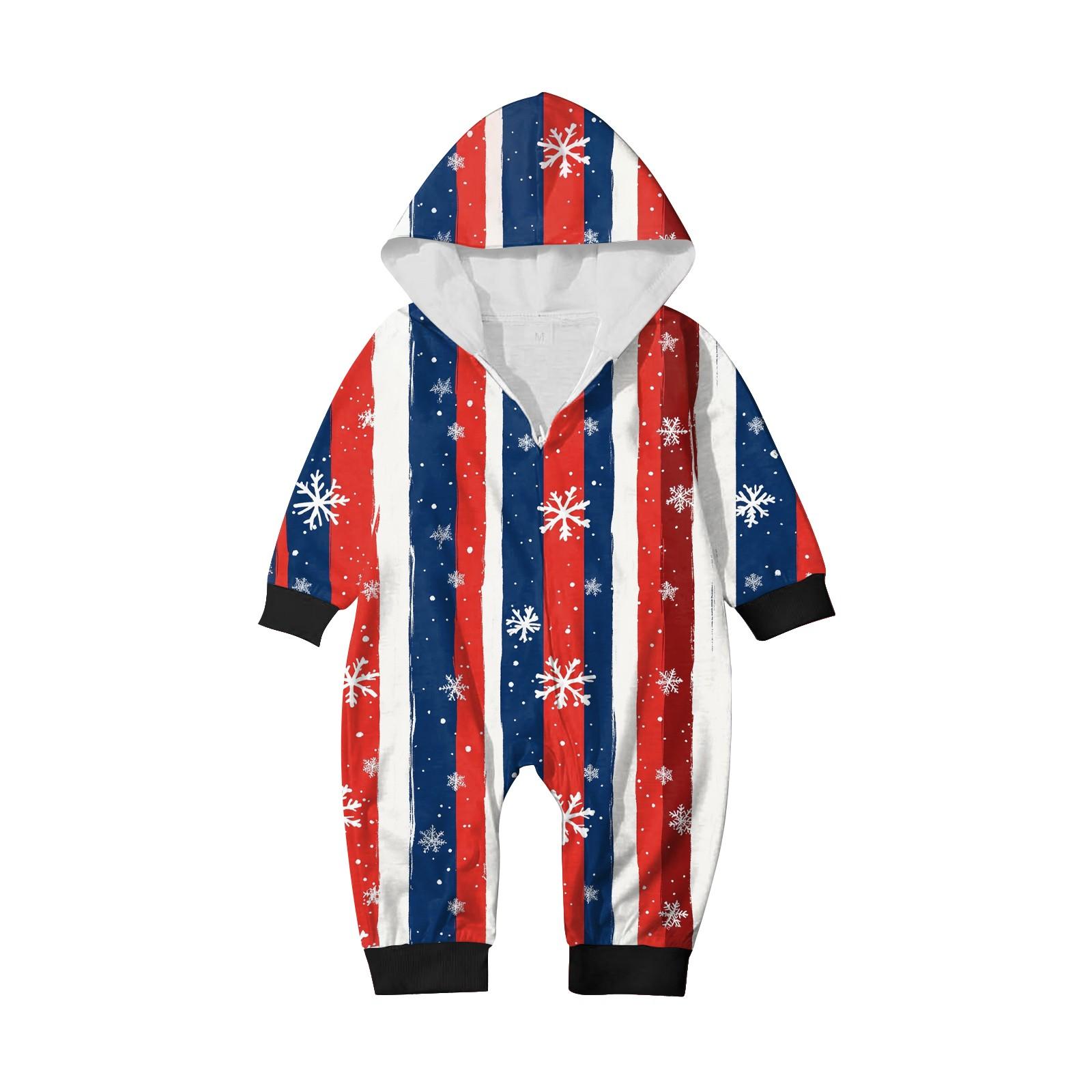 

Модный принт, комплект одежды для родителей и детей, с капюшоном, на молнии, модный домашний костюм 12 Months