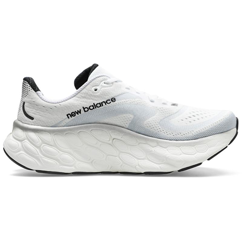New Balance Fresh Foam X More V4 White Black Metallic Sneakers MMORCW4