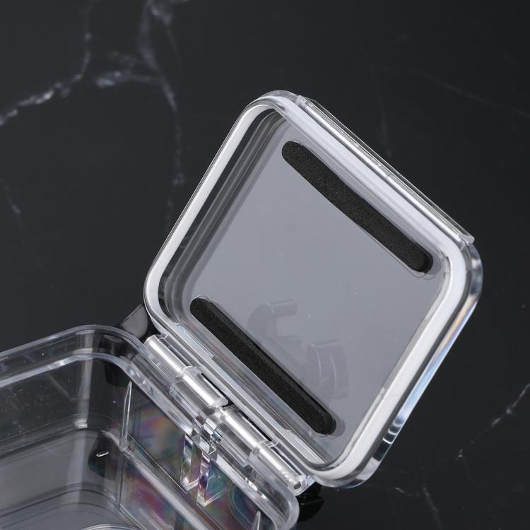 Pentru GoPro HERO8 Black 45m Carcasă impermeabilă Carcasă de protecție cu cataramă Montare de bază și șurub (Transparent)