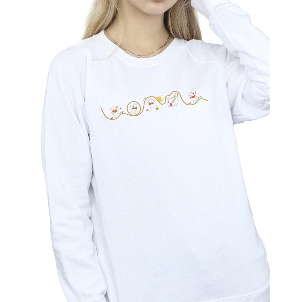 Disney Womens/Ladies Winnie The Pooh Tigger Line Sweatshirt