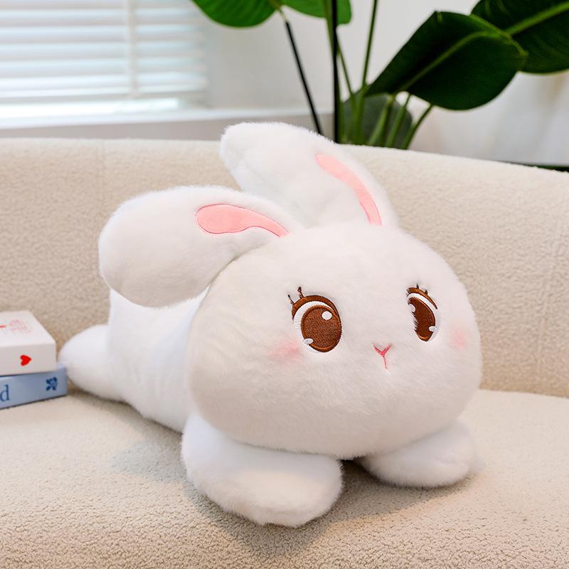 Set Dudu Toffee Rabbit Doll Cute Bunny Doll Children Sleep With Throw Pillow Gift Plush Toy