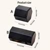 Space Saving Hexagon Shaped Leather Jewelry Box With Soft Padding For Multiple Watches Accessories