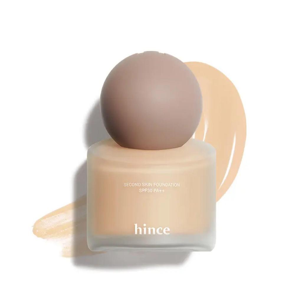 HINCE Second Skin Foundation 40ml (4 Shades)