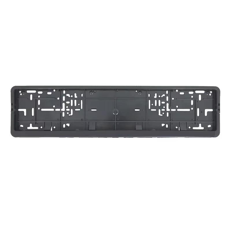 1/2Pcs Car Licence Plate Bracket Black Number Plate Holder EU Standard License Plate Frame Cover Anti-corrosion Auto Accessories License Plate Covers