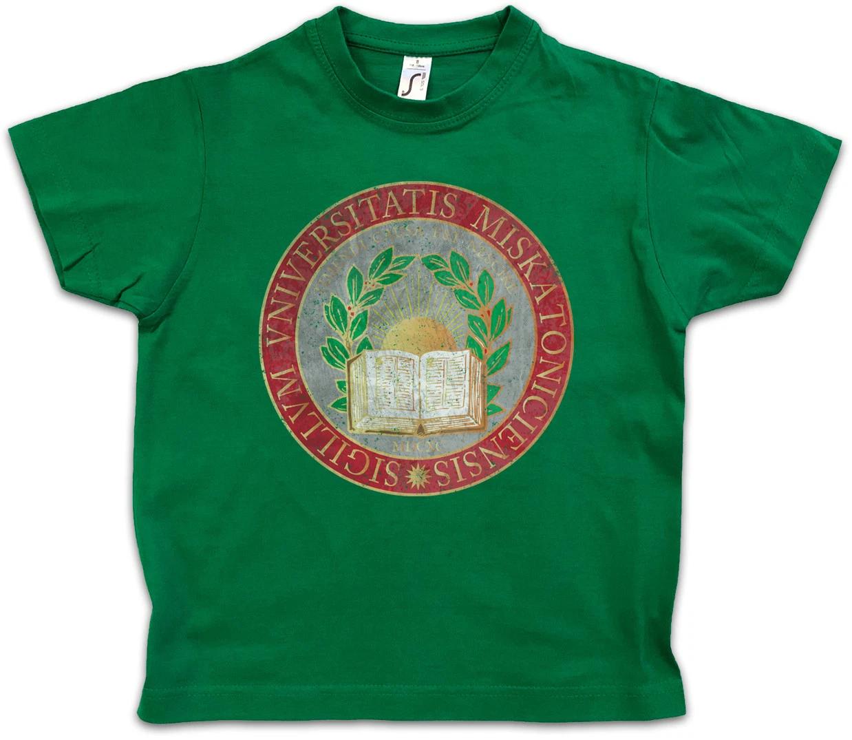 MISKATONIC UNIVERSITY VI Kids Boys kids boys T-Shirt Arkham Lovecraft HP Sign Cthulhu Call 140