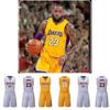 Los Angeles Lakers Lebron James Basketball Jersey Set With Polyester Fabric For Men And Sports Enthusiasts