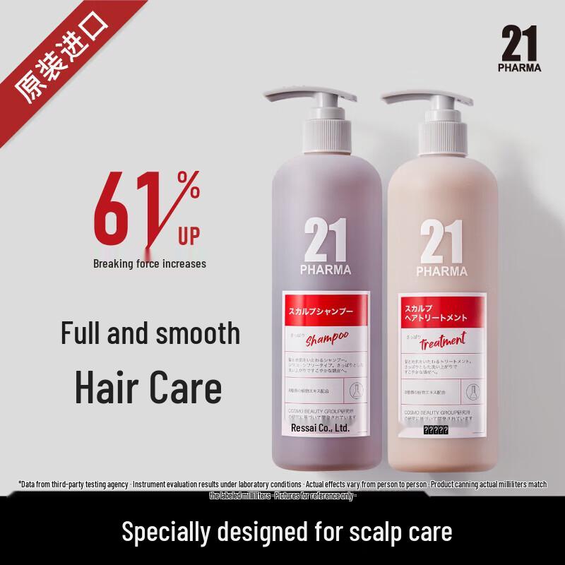 Fama 21 PHARMA Volumizing & Strengthening Hair Care Set