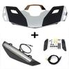 Honda Gold Wing GL1800 Motorcycle Accessories: Lights, Brake Lights, Turn Signals, Rear Luggage Rack, Seat Bracket, and Tail Components.