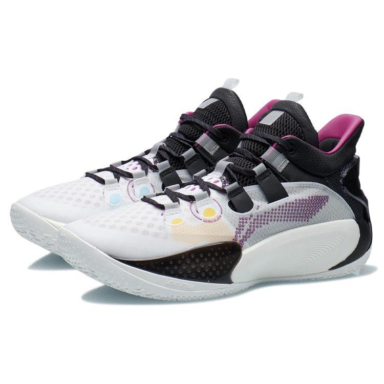 LINING Sonic 9 Shoes 'White Black Red' ABAR039-1