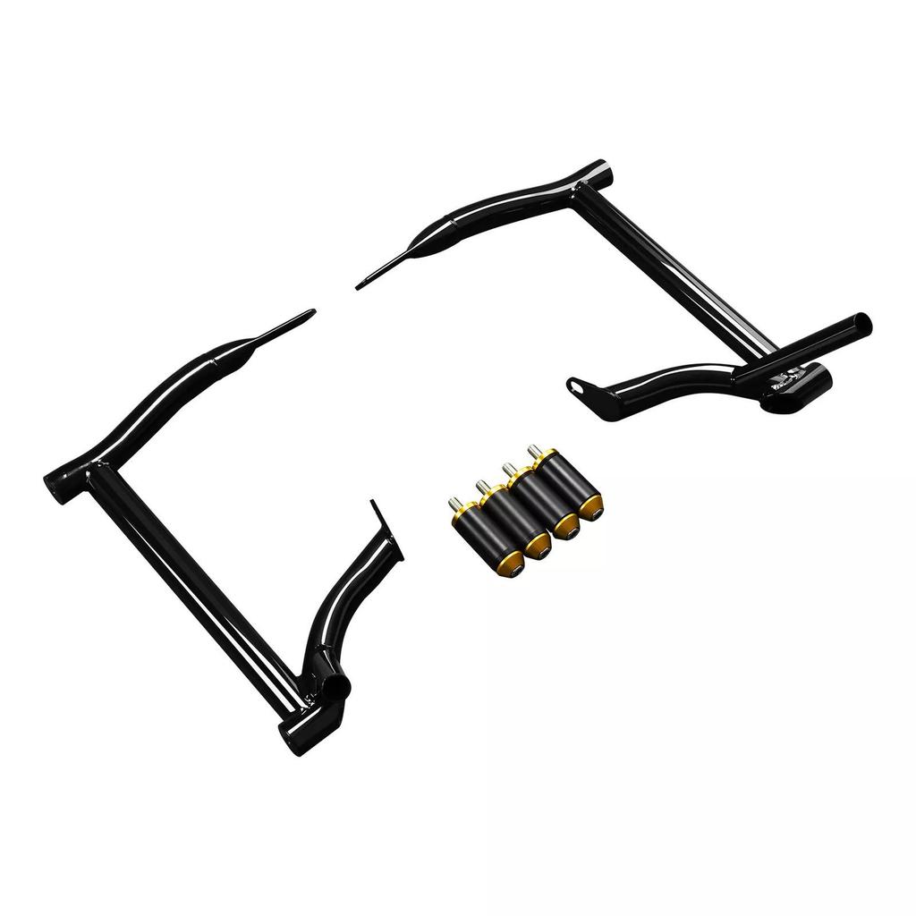 Harley Road Glide/King Dual Headlight Front Bumper Guard